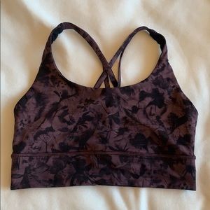 Lululemon energy bra long line